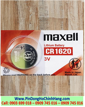 Pin Maxell CR1620 _Pin CR1620